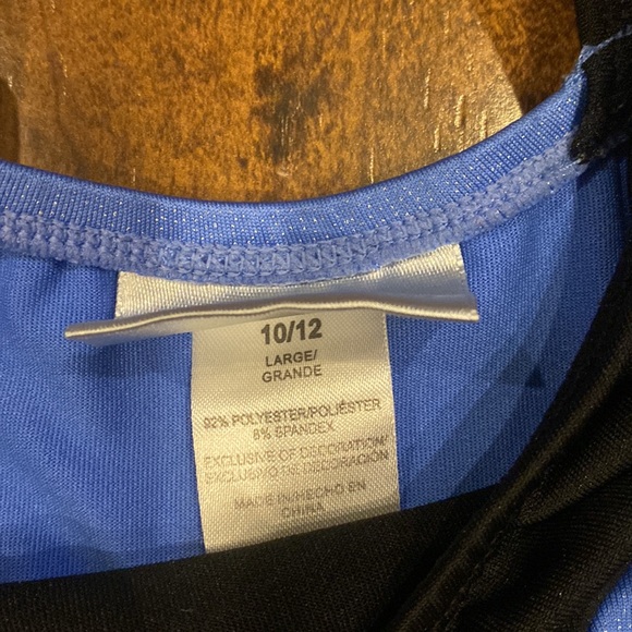 Girls sleeveless leotard size 10/12 - Picture 3 of 5